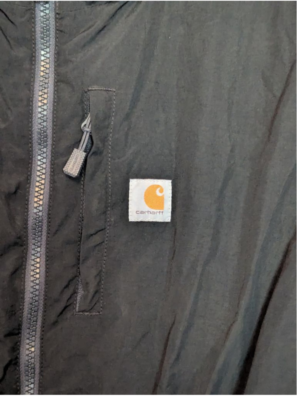 Women's Carhartt Black Relaxed Fit Hooded Jacket XXL - Picture 5 of 14